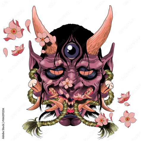 japanese demon tattoo